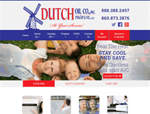 Tablet Screenshot of dutchoil.com